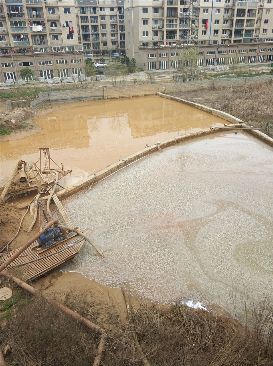 鄂州沉淀池淤泥清理-厂区废水池淤泥清淤