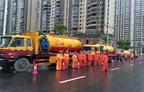 鄂州市政管道清淤