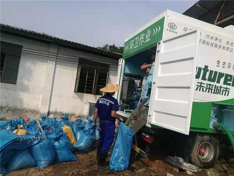 鄂州工业污泥压干处理