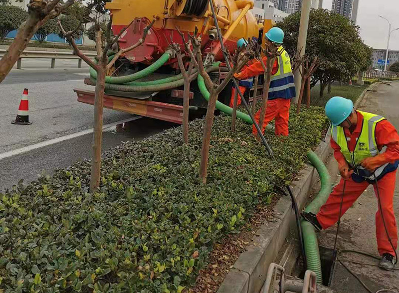 鄂州市政管道清淤